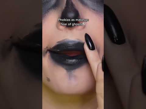 Phobias as makeup: fear of ghosts 👻