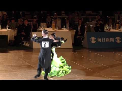 4K JDSF/WDSF Tokyo Open 2016 | Simone Carabellesse - Lucia Cafagna, ITA | Final Solo Slowfoxtrot