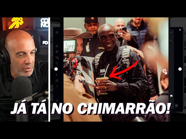 KIPCHOGE já está tomando CHIMARRÃO em Porto Alegre