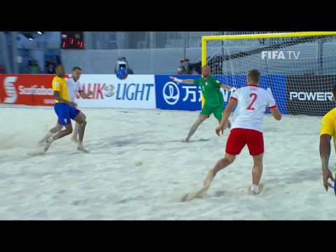 Poland v Brazil | FIFA Beach Soccer World Cup 2017 | Match Highlights