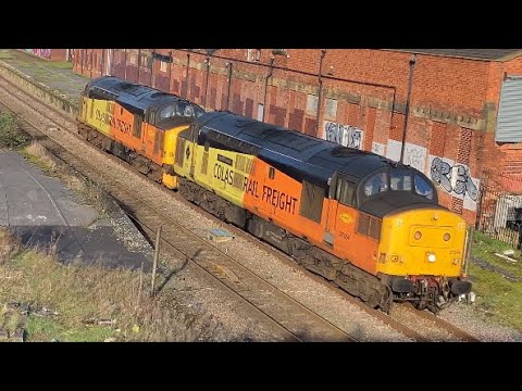 37254 + 37421 Colas Railfreight At Masborough