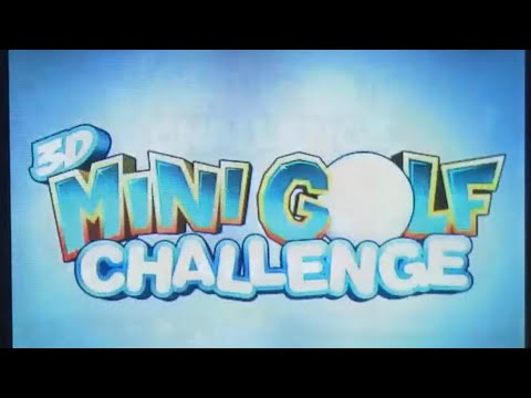 Playing 3D Mini Golf Challenge