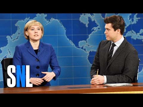 , title : 'Weekend Update: Angela Merkel on Donald Trump - SNL'