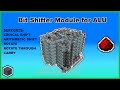 Bit Shifting/Rotation module for an ALU - Minecraft Bedrock