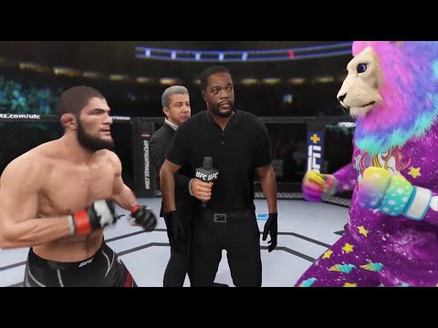 Khabib vs. Magic Lion - EA Sports UFC - Champion Fight