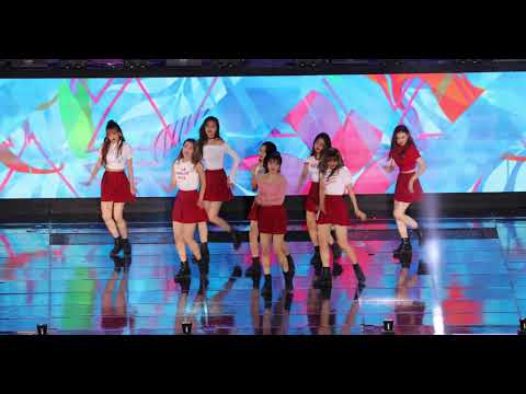 [4K] 180901 위키미키(Weki Meki) - Hot Summer (Cover 원곡 f(x)) @INCHEON K-POP CONCERT 2018