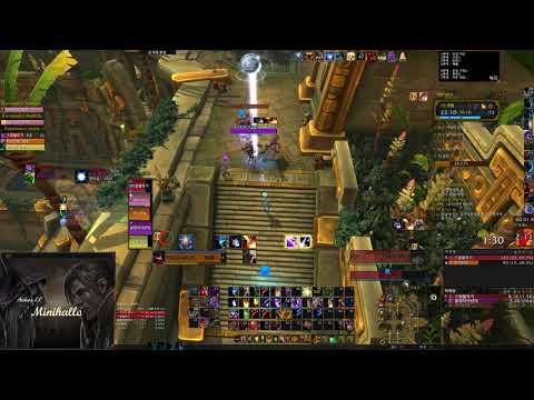 +15 Atal'Dazar (Tyrannical, Teeming, Volcanic) - Moonkin PoV