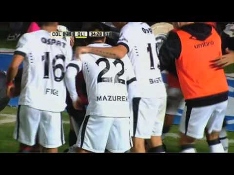 Gol de Sandoval. Colón 2 - Olimpo 0. Fecha 13. Primera División 2016