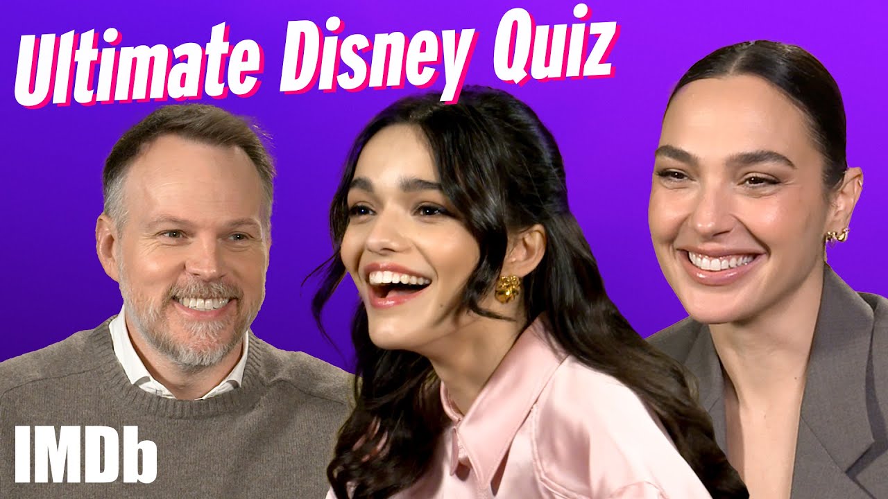 Rachel Zegler & Gal Gadot Take the ULTIMATE DISNEY QUIZ | Snow White Interview | IMDb