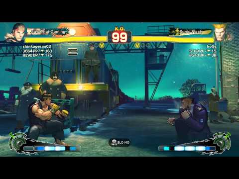 shinkagesan03 (RY) vs hofly (GU) | SSF4: Arcade Edition PC - Ranked Match