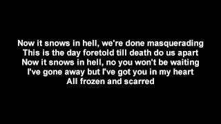 Lordi - It Snows In Hell | Lyrics on screen | HD