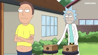 Rick and Jerry Measure Reality | Rick and Morty | adult swim