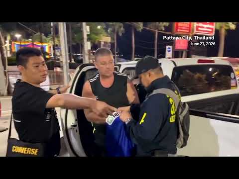 Video Thumbnail: WARNING - DISTRESSING CONTENT: Australian charged with murdering Thai girl found in suitcase