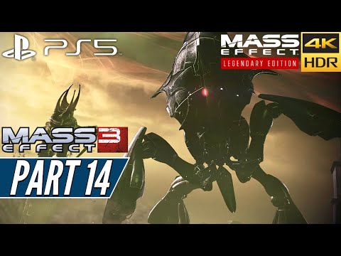 MASS EFFECT 3 LEGENDARY EDITION (PS5) Walkthrough Gameplay PART 14 [4K 60FPS HDR] - No Commentary