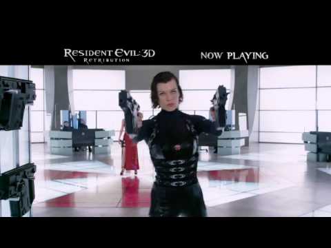 Resident Evil Retribution 3D: Now Playing Commercial