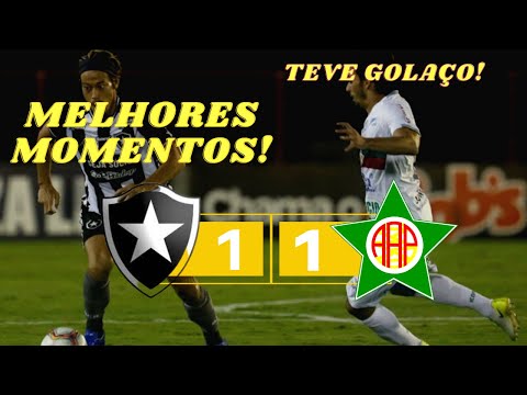 MELHORES MOMENTOS | BOTAFOGO 1 X 1 PORTUGUESA RJ | GOLS CAMPEONATO CARIOCA 04/04/2021
