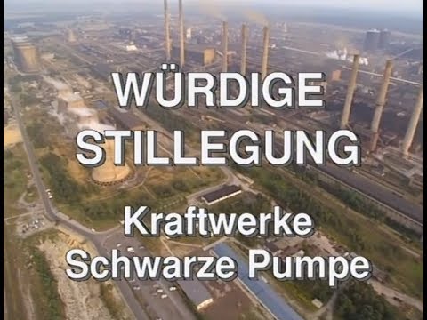 Würdige Stillegung   Kraftwerk Schwarze Pumpe
