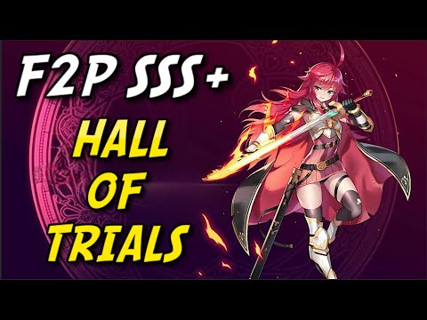 EASY F2P Abyssal Yufine Hall of Trials team to get the SSS+ Achievement done in Epic Seven