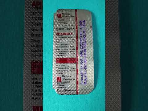 Apixaban 5 Mg
