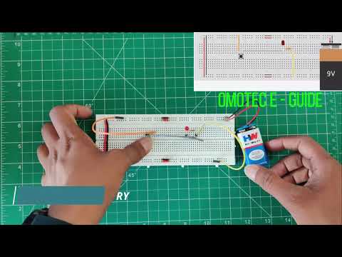 OMO TOOL KIT (Electronics) Project - BUTTON WITH LED DISPLAY | OMOTEC | ELECTRONICS | OMOTOOL KIT