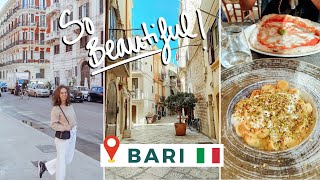 THE MOST UNDERRATED DESTINATION IN ITALY | Amazing Food | Bari Travel Guide Vlog 2022 4K
