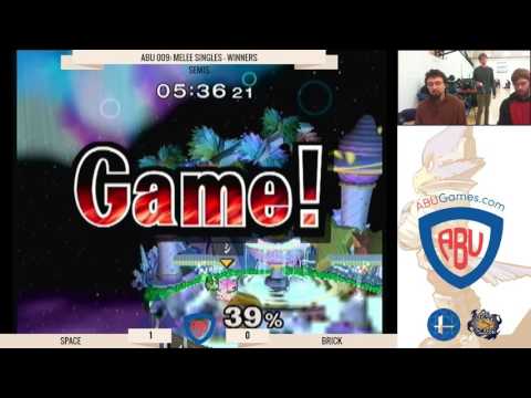 ABU 9: Space (Sheik) vs. Brick (Jigglypuff) - SSBM Singles