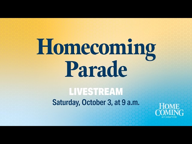 Thumbnail for video titled: Homecoming Parade | Cedarville University Homecoming 2026