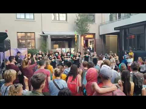 Bay Batucada playing Fred's Samba live at Cubadupa 2019