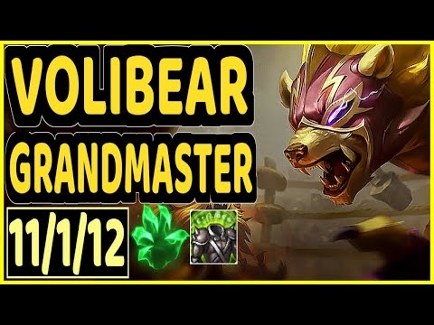 ICEBEASTO (VOLIBEAR) - 11/1/12 KDA GAMEPLAY - EUW Ranked GRANDMASTER