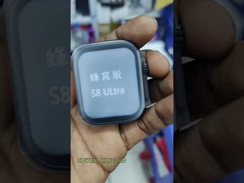 First S8 Ultra Android Smartwatch 🔥YouTube Facebook Sim Wifi Used