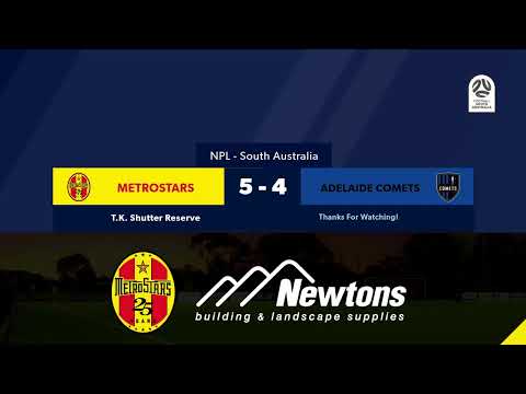🏆 NPL SA Round 1️⃣6️⃣, 🏟 MetroStars vs Adelaide Comets #NPLSA