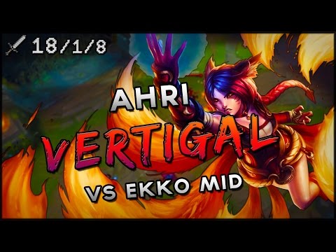 S7 | Vertigal Ahri vs Ekko MID | Ranked League VOD
