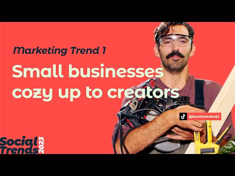 Social Media Trends 2023 | TREND 1: Small businesses cozy up to creators
