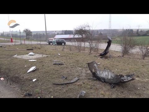 Schwerer Verkehrsunfall auf A8 - 14.03.2015