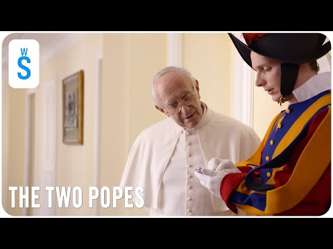 The Two Popes (2019) | Scene: - Name? - Jorge Bergoglio - Postcode? - It's Vatican City
