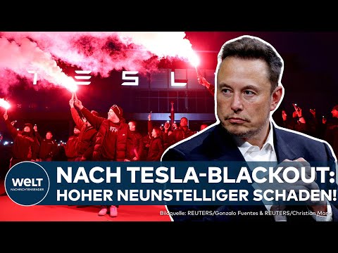 NACH TESLA-BLACKOUT: Fabrik in Grünheide wieder am Strom! Schaden im hohen neunstelligen Bereich