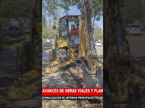 Obras en Arterias principales de Villa Allende #villaallende #obrasviales #pablocornet