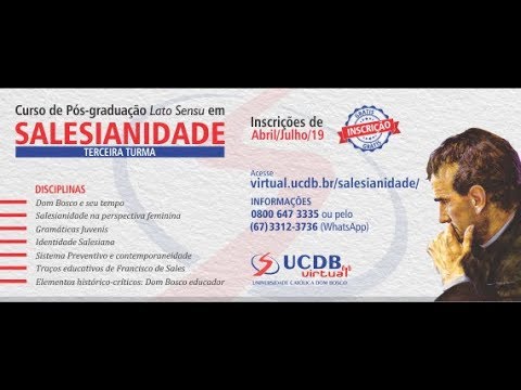 UCDB PLAY -   PÓS-GRADUAÇÃO EM SALESIANIDADE