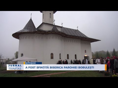A fost sfințită biserica Parohiei Bobulești