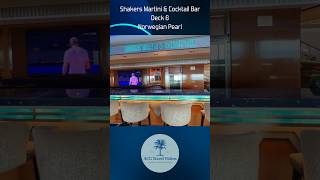 Shakers Martini & Cocktail Bar - Deck 6 - Norwegian Pearl