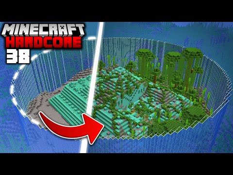 I Transformed an Ocean Monument in Minecraft Hardcore (#38)