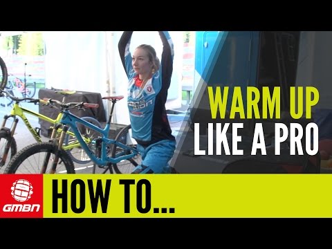 How To Warm Up Like A Pro – With Tahnée Seagrave | Mountain Bike Racing