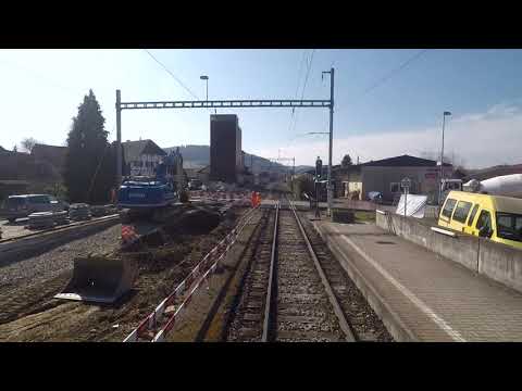 Führerstandsfahrt Langenthal - Luzern via Menznau in HD