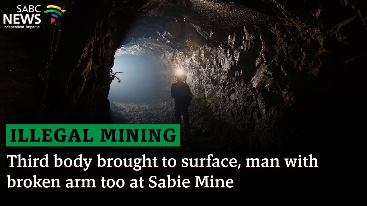 Illegal Mining | Third body brought to surface, man with broken arm too at Sabie Mine