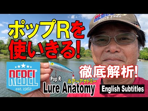 Hiro Naito's Lure Anatomy -How to maximize the potential of Pop R (Rebel)