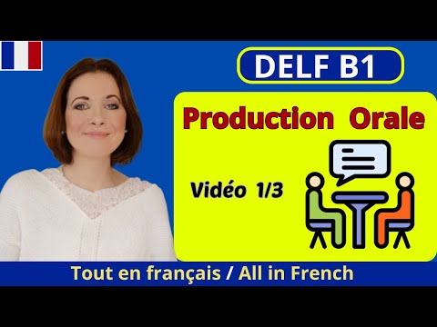Vorbereitung DELF B1 Mündliche Produktion/ Begleitetes Interview/ Untertitel