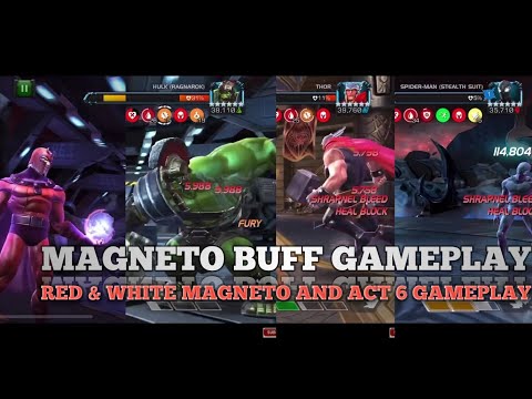 Red Magneto | White Magneto | Act 6 Gameplay | Synergy Gameply