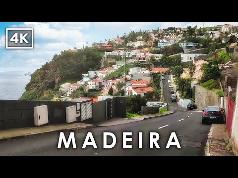 Découvrez MADÈRE 🇵🇹 | Route Panoramique de Funchal à l'Aéroport CR7 - Tour 4K