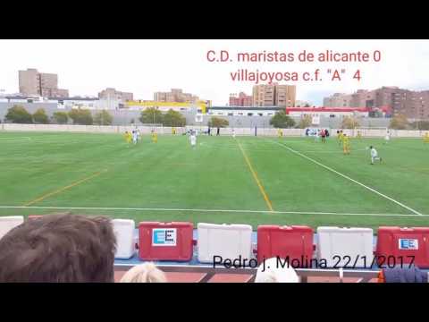 Maristas alicante 0- Villajoyosa cf 4