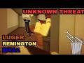 M4A1 Remington Luger And Some Sh Ty Revolver Unknown Threat Roblox